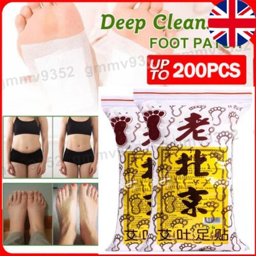200x detox foot pads - foot, remove