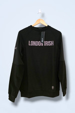 Black Embroidered London Irish