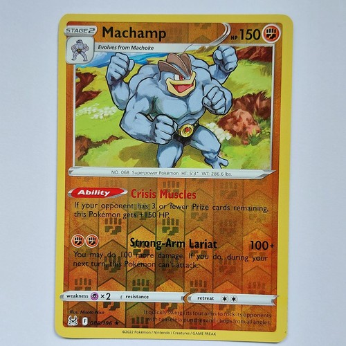 Machamp 088 196 - reverse, holo