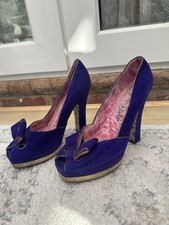 Irregular Choice Purple Heels