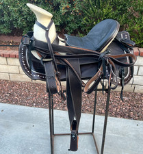 15" BLACK CHARRO SADDLE