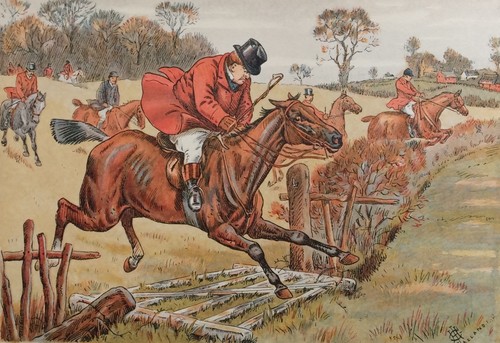 Fox hunting jalland - g,