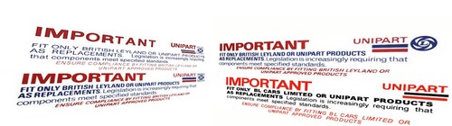 Fit only unipart label - only,