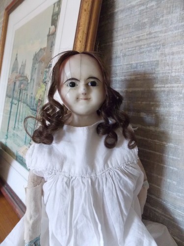 Antique wax doll - doll, alice