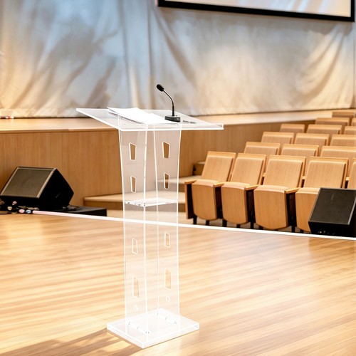 Acrylic pulpit stand - acrylic,