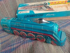 Vintage Boxed Tin Toy Train