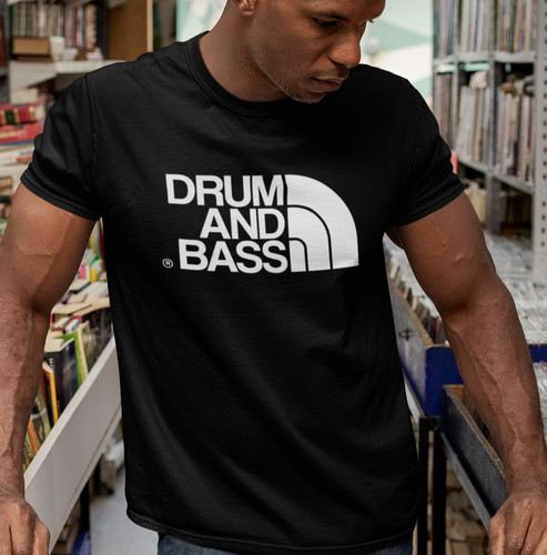 Drum and bass shirt - and, (jungle