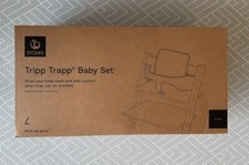 BNIB Stokke Tripp Trapp® Baby Set² - BLACK