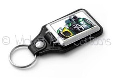 WickedArtz Cartoon Car Art Caterham Lotus Super 7 in 9 Colours Stylish Key Ring