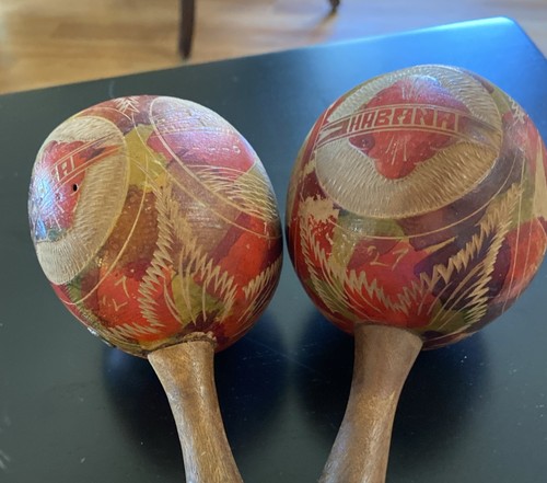 Vintage cuban gourd - cuban, maracas