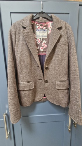 Joules brown henford blazer - brown,