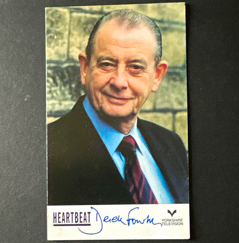 Heartbeat derek fowlds signed - heartbeat,