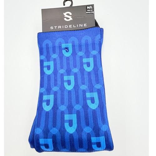 Strideline blue monogram - monogram, p