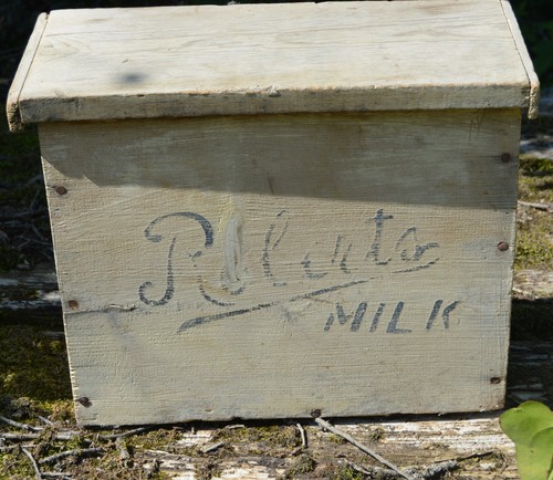 Vtg robert dairy milkman - robert's,