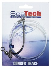 Bulk Buy 5 x Seatech Conger Fishing Trace With 9/0 Hook - 250lb Line