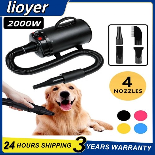 Low noise pet hair dryer - low, cat