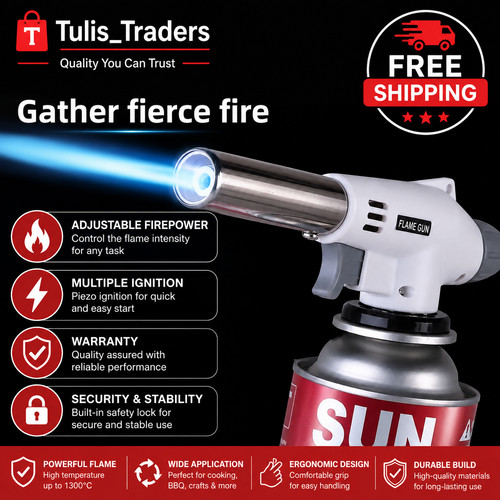 Outdoor butane gas torch - butane,