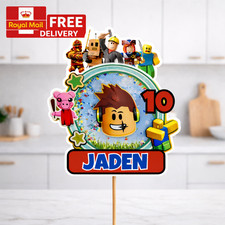 Roblox Cake Topper