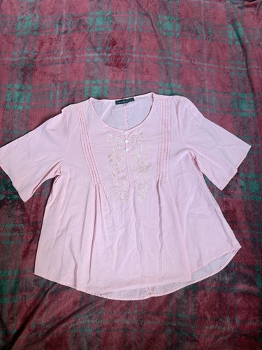 Zanzea xxl pink cotton - xxl,