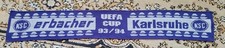 KSC KARLSRUHE FAN SCARF/RARE AND OLD