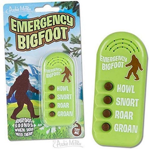 Emergency bigfoot noisemaker - emergency,