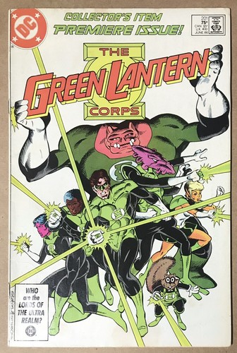 Green lantern corps - green, first