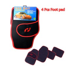 Black/Red 4x Car Waterproof
