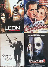 Film Metal Signs Plaque Tin