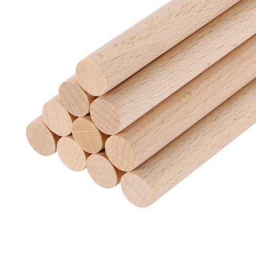 Wooden dowel rods - rods,(8mm)1/4, 8