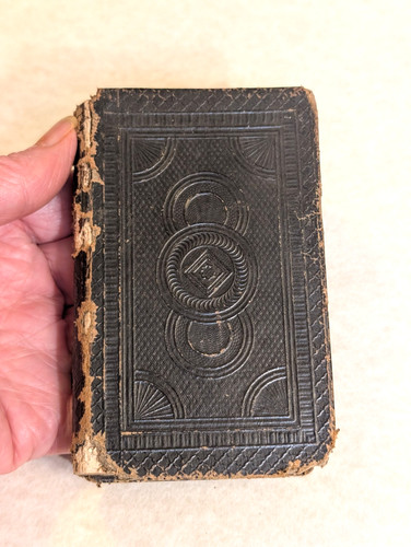 1862 antique miniature - 1862,