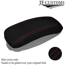 RED STITCH SUEDE ARMREST SKIN