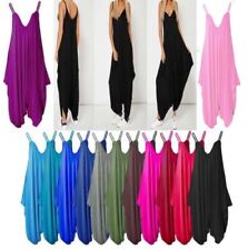 Women Cami Harem Jumpsuit LagenLook Romper All In One Hareem PlaySuit Tops..