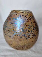 Stunning Norman Stuart Clarke studio glass vase