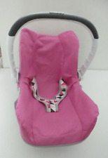 SMOBY MAXI COSY DOLLS   PINK   CAR COMFORT CARRY SEAT  2 for twins