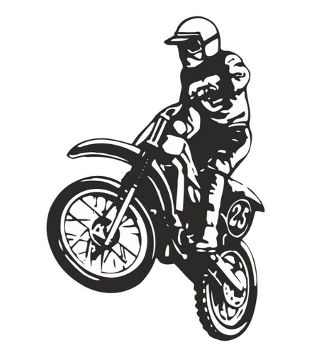 Enduro cross decal sticker - enduro,