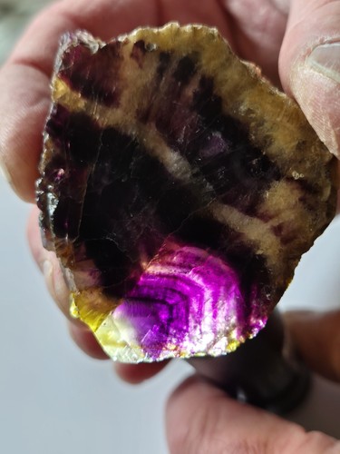 Genuine blue john fluorite - genuine,