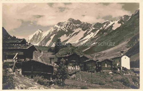 Eisten visp loetschental - eisten, vs