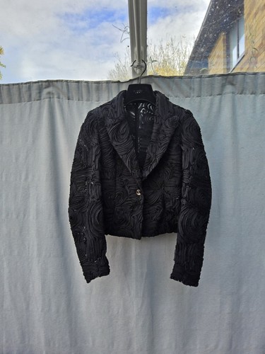 Zara black embellished - zara, 3d