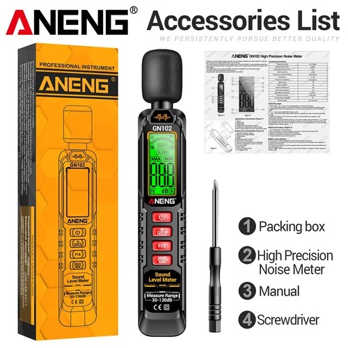 Digital sound level meter - sound,