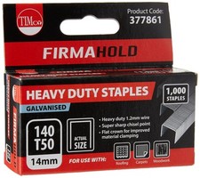 Staples heavy duty - staples, timco