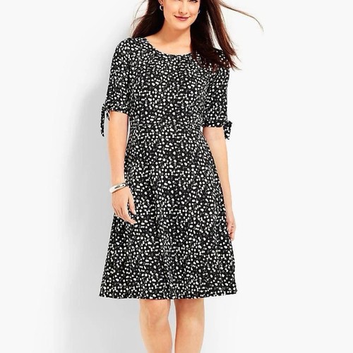 Talbots black white - black, toe