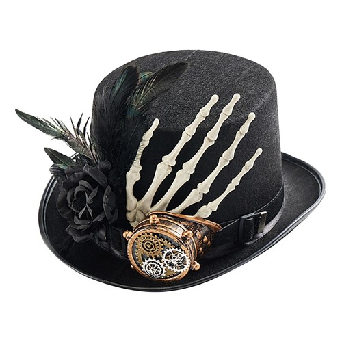 Steampunk top hat victorian - hat,
