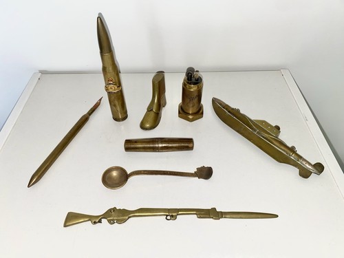 Rare collection ww1 ww2 trench - rare,