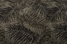 Dark Tropical Palm Leaf Cotton quilting Fabric  - Price by Half Metre