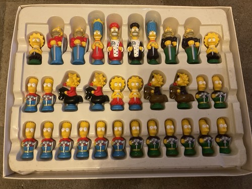 The simpsons chess - the,