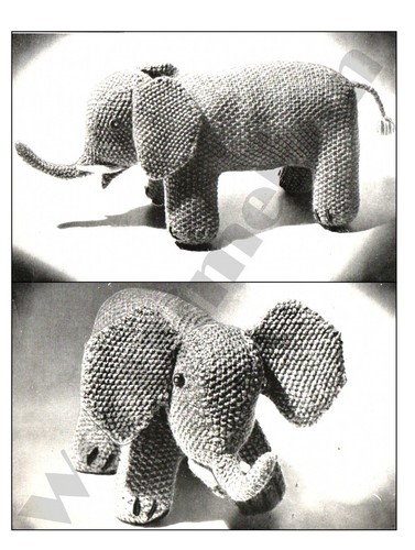 Knitting pattern vintage 1940s - vintage,