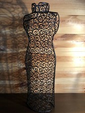 52cm Cheongsam Black Slit Gown