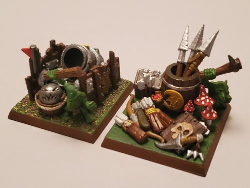 Warhammer night goblin - night, mortar