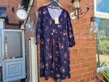 Boden Size 14R Pretty Floral Tunic/Dress-wo415-Q1 /