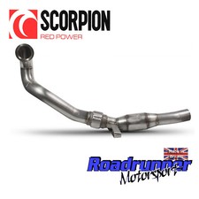 Scorpion Audi S1 Quattro Sports Cat Exhaust 3" High Flow Cat Stainless SAUX045